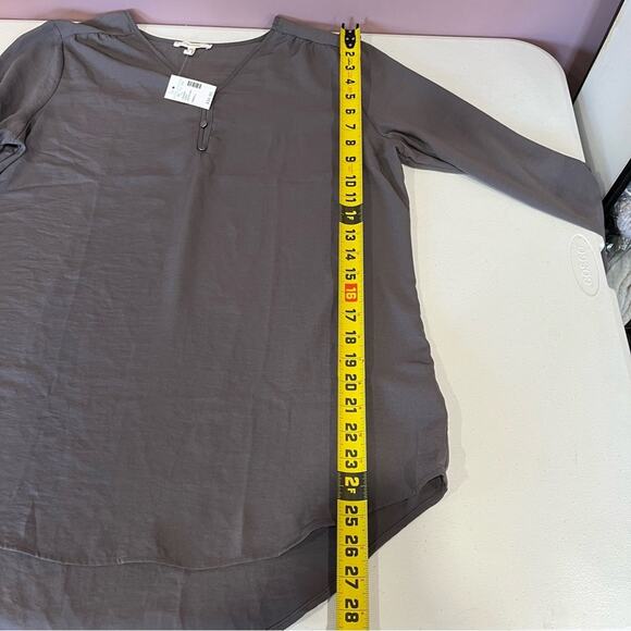 NWT Maurice’s Purple Grey Popover Top - Picture 7 of 7